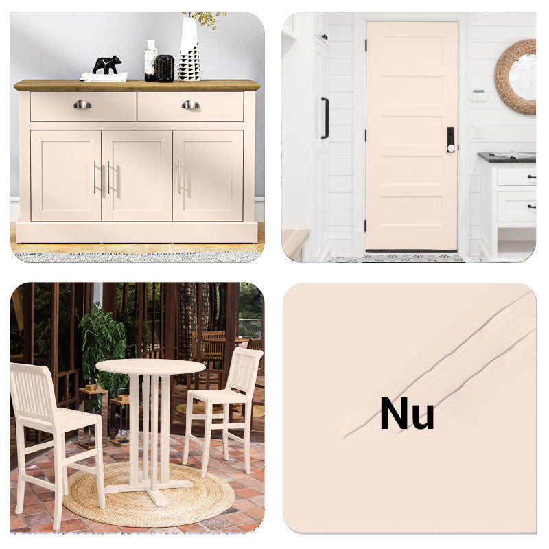 🪚 50% RABATT! 🌿 WASSERBASIERTE MÖBELFARBE - Geruchsneutral &amp; Umweltfreundlich, Einfache Anwendung ohne Schleifen, Perfekt für Holzmöbel-Renovierung 🎨🛋️