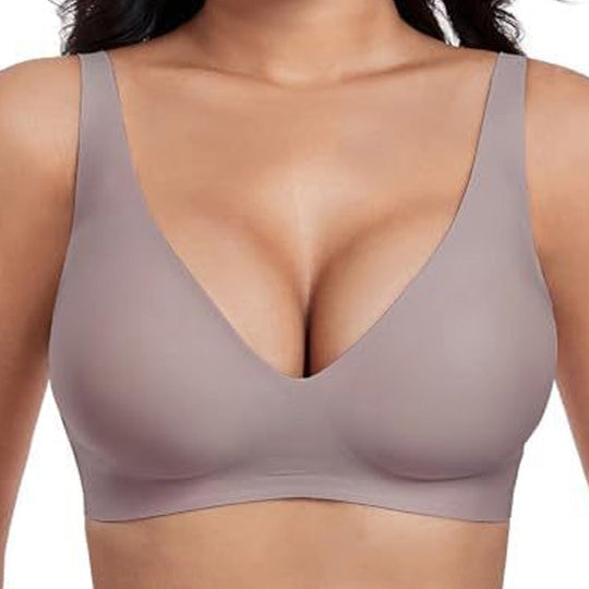 LETZTER TAG AKTION-KAUF 1 ERHALTE 1 GRATIS🔥 Über 10.000 Stück diese Woche verkauft! 💕 Bequeme, kabellose BHs für Damen aus weichem Material, Push-up-Bralettes, nahtlose T-Shirt-BHs, tief ausgeschnittene BHs für jeden Tag.