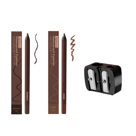 👁️ KAUFE 1, ERHALTE 1 GRATIS! 💜 Wasserfester &amp; Langanhaltender Gel-Eyeliner – Wischfest, Präzise Linien &amp; Intensive Farbe ✨