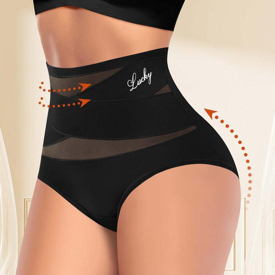 💖Last Day-Buy 1 Get 3 Packs💖Plus-Size High-Waist Cross Tummy Control Panties