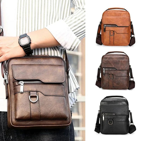 Portable shoulder bag for men