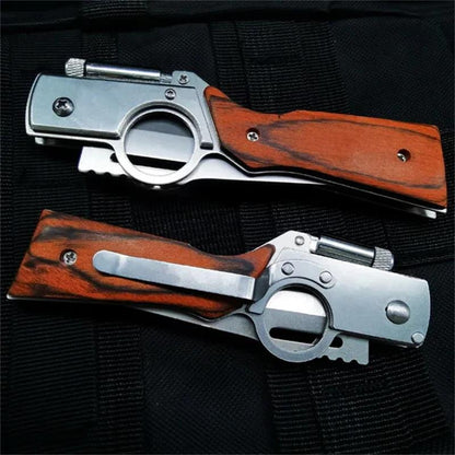 Multifunktionales AK47-Taschenmesser für Outdoor-Abenteuer und Selbstverteidigung-2