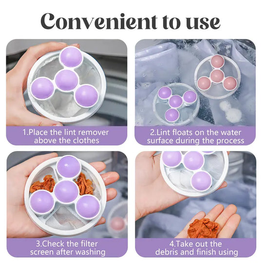 🔥 BUY 3 &amp; SAVE 30%! 🧺🧦 3-Pack Washing Machine Filter Bags ✨ Reusable Lint &amp; Hair Catcher for Cleaner Laundry