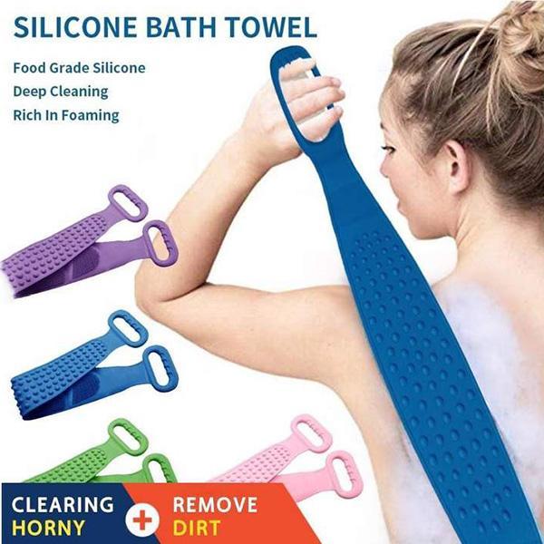 📢📢50% OFF TODAY !! ⏰🧼 Silicone Body Cleansing Brush ✨ Deep Clean, Gentle Exfoliation &amp; Smooth-Looking Skin