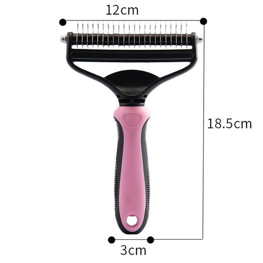 🐶Dual-Sided Pet Grooming Comb for Dogs &amp; Cats