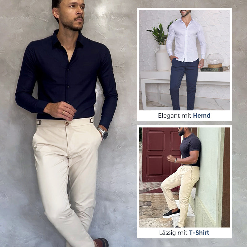 🔥Pantalon slim stretch pour homme