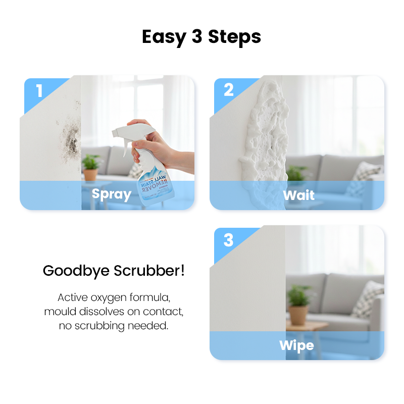🔥2026 Neuester Vorverkaufs-Mehrzweckreiniger🔥Highly Effective Mould Removal Spray - Prevents Mould Regrowth