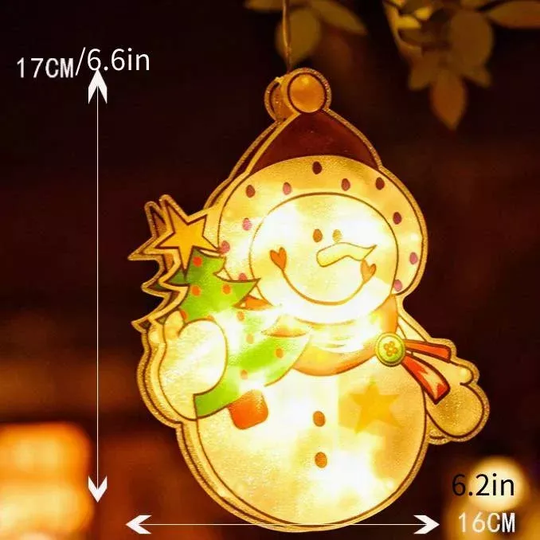 CHRISTMAS PRESALE NOW 49% DISCOUNT🎄Christmas window hanging lights