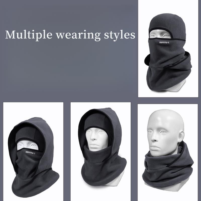 ❄️ 3-in-1 Thermal Ski Mask &amp; Neck Warmer – Windproof Winter Hat for Cycling &amp; Outdoor Sports