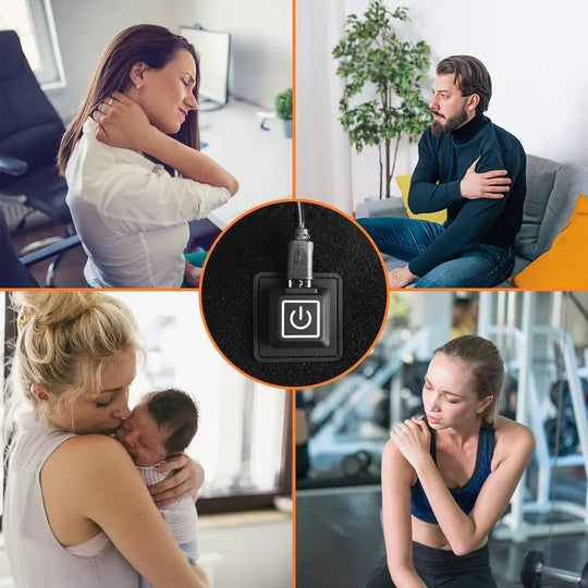 ⏰ TODAY ONLY - 50% OFF♨️Adjustable Heated Shoulder Support 💪 Fast Relief for Shoulder Pain, Soreness &amp; Recovery