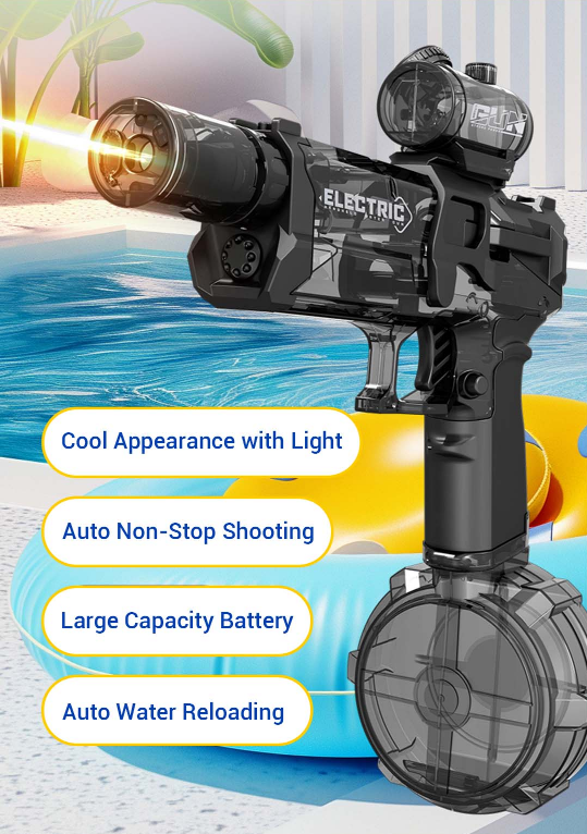 🌊SOMMER-SCHLUSSVERKAUF – 52% RABATT🔫💦Fast Mode Ice Explosion Pistol Wasserpistole
