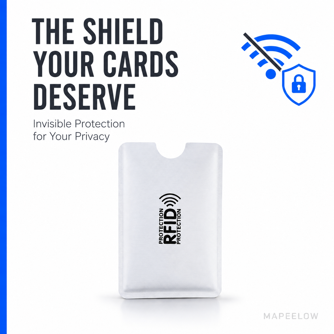RFID Blocking Sleeves for Credit Cards- Durable and water‑repellent