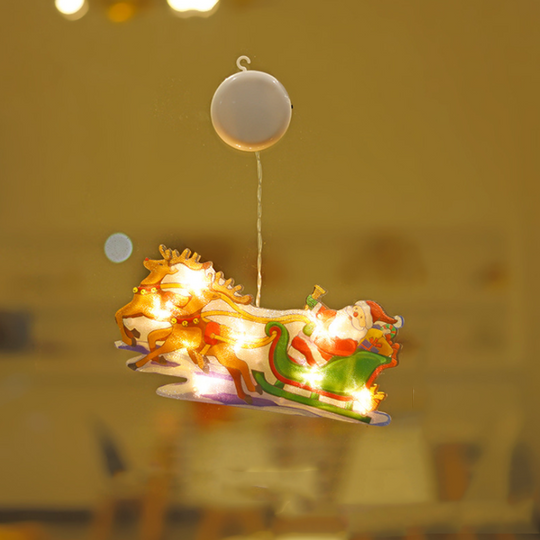 CHRISTMAS PRESALE NOW 49% DISCOUNT🎄Christmas window hanging lights