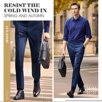 💥Father's Day Special - 50% discount💥Classic men's trousers with high stretch content