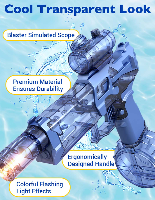 🌊SOMMER-SCHLUSSVERKAUF – 50 % RABATT🔫💦Fast Mode Ice Explosion Pistol Wasserpistole