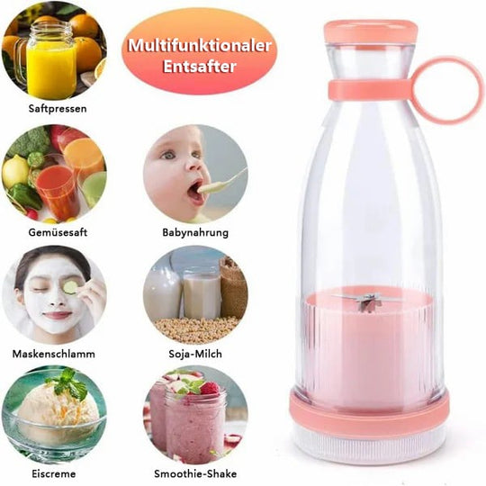 🎄 Weihnachts-Sonderangebote 🎄 Der meistverkaufte tragbare Entsafter🌟Genießen Sie frischen Saft jederzeit und überall!