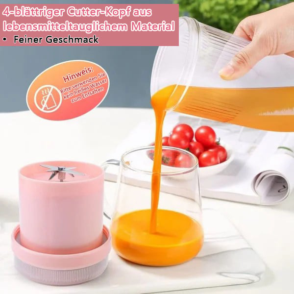 🎄 Weihnachts-Sonderangebote 🎄 Der meistverkaufte tragbare Entsafter🌟Genießen Sie frischen Saft jederzeit und überall!