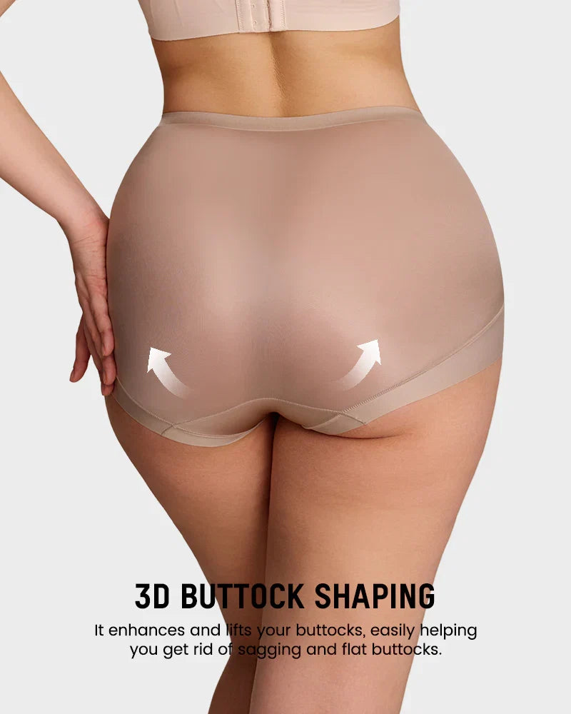 💖Last Day-Buy 1 Get 3 Packs💖Plus-Size High-Waist Cross Tummy Control Panties