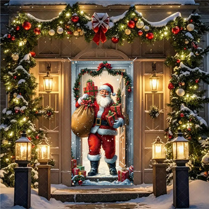 🔥Solange der Vorrat reicht 50 % Rabatt!🎉Weihnachts-Türdekorationsbanner