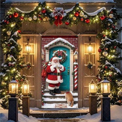 🔥Solange der Vorrat reicht 50 % Rabatt!🎉Weihnachts-Türdekorationsbanner