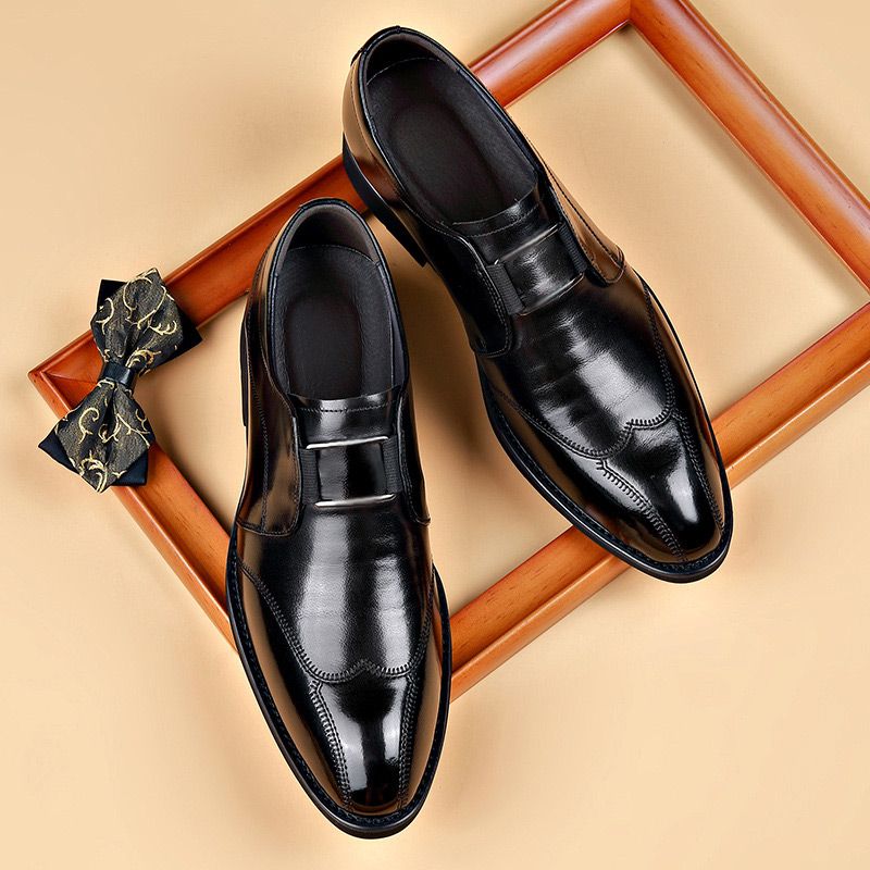 ⏳Zeitlich begrenztes Angebot 50 % Rabatt💥Herrenschuhe für Abendveranstaltungen Hochzeit Feier Büro Herrenschuhe Oxford-Schuhe