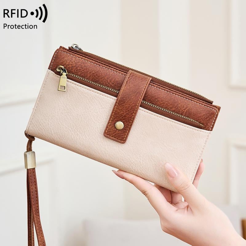 Women's RFID Blocking Leather Wallet
