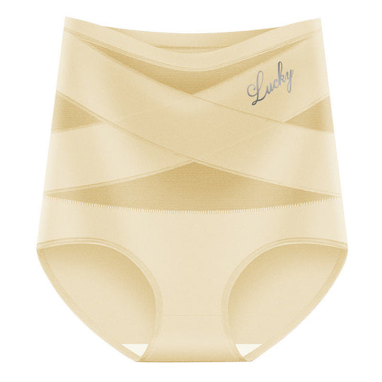 💖Last Day-Buy 1 Get 3 Packs💖Plus-Size High-Waist Cross Tummy Control Panties