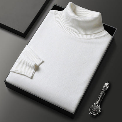 🧶 50% RABATT HOT SALE! ✨ Premium Kaschmirpulli Herren Einfarbig - Weiches Wohlfühlgarn mit Moderner Passform für Business & Freizeit 👔🎯