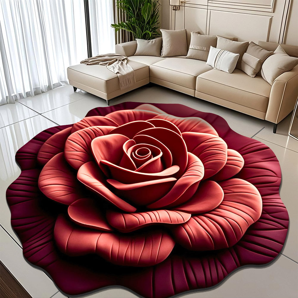 🔥2025 Neues Produkt 🌸 Floral Plüsch &amp; Kieselgur Bodenmatte