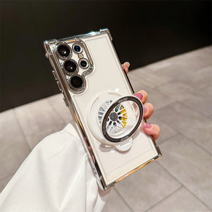 Handyhülle mit Gyroskop-Halterung für Samsung-Serie