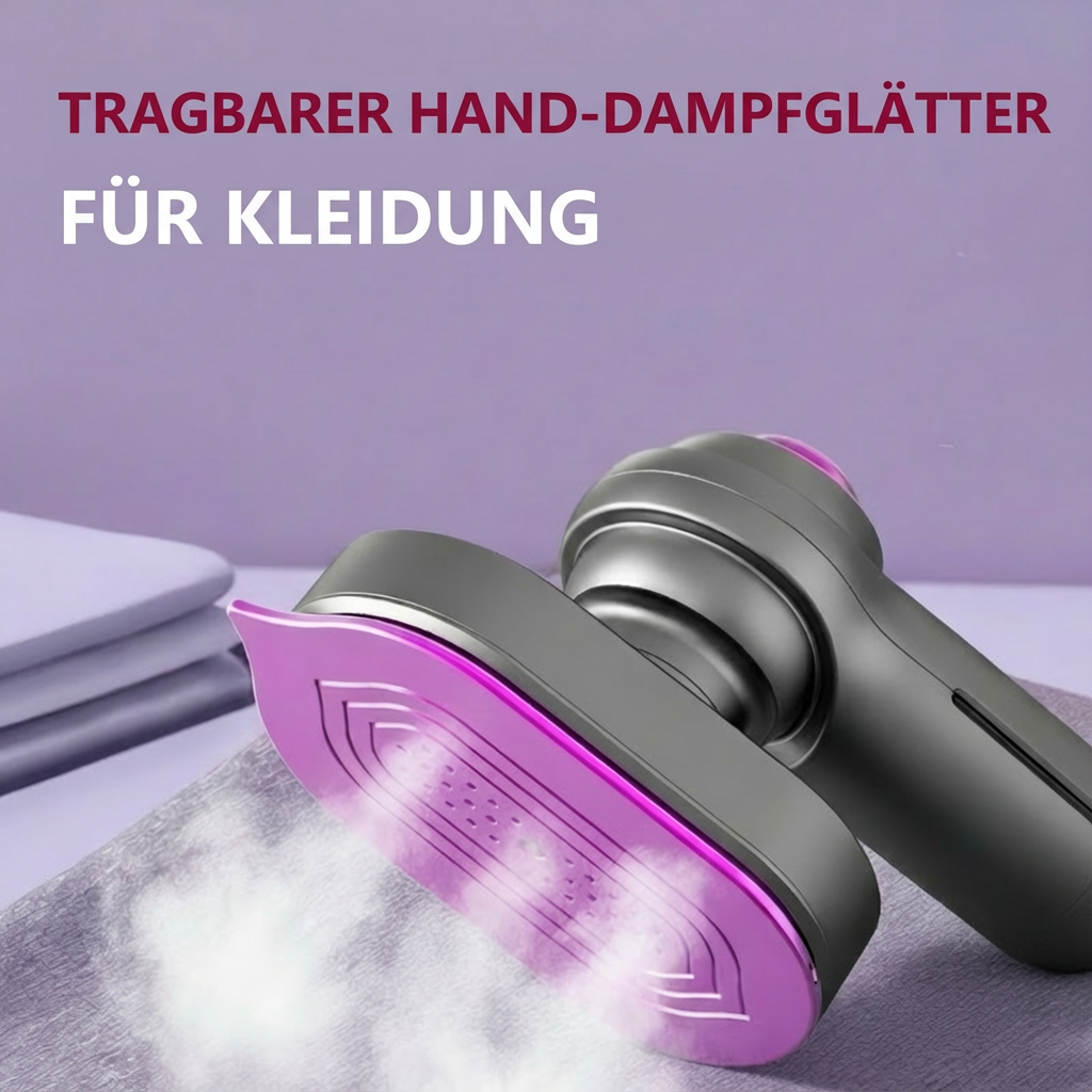 Tragbarer Hand-Dampfglätter für Kleidung