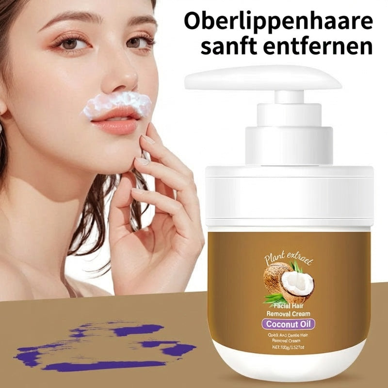Enthaarungscreme mit Kokosnuss