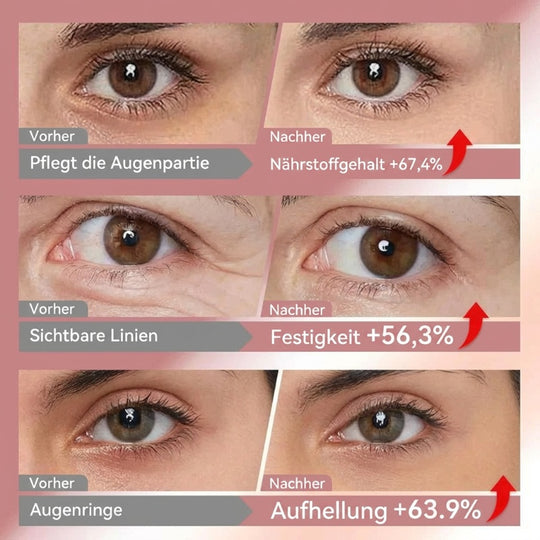 Augenmaske mit Bio-Kollagen, Peptid-Komplex &amp; Vitamin C