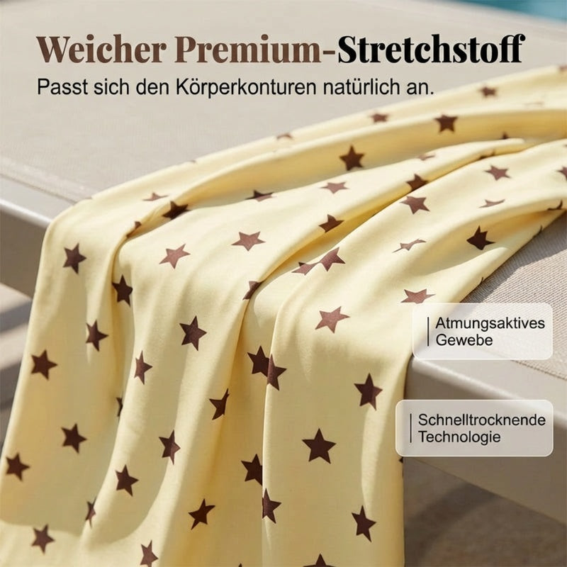 Sexy zweiteiliger Badeanzug mit Kordelzug für Damen