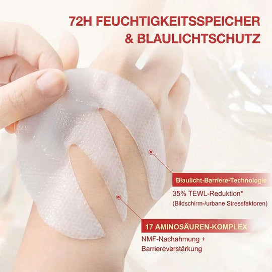 Augenmaske mit Bio-Kollagen, Peptid-Komplex &amp; Vitamin C