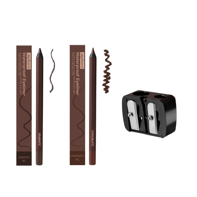 👁️ KAUFE 1, ERHALTE 1 GRATIS! 💜 Wasserfester &amp; Langanhaltender Gel-Eyeliner – Wischfest, Präzise Linien &amp; Intensive Farbe ✨