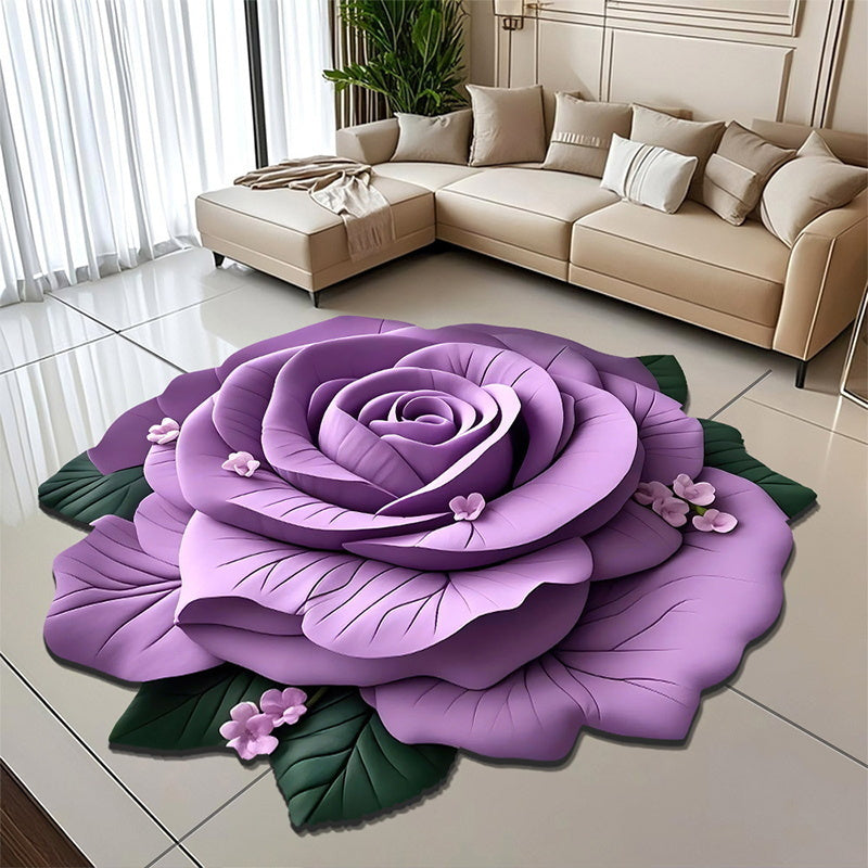 🔥2025 Neues Produkt 🌸 Floral Plüsch &amp; Kieselgur Bodenmatte