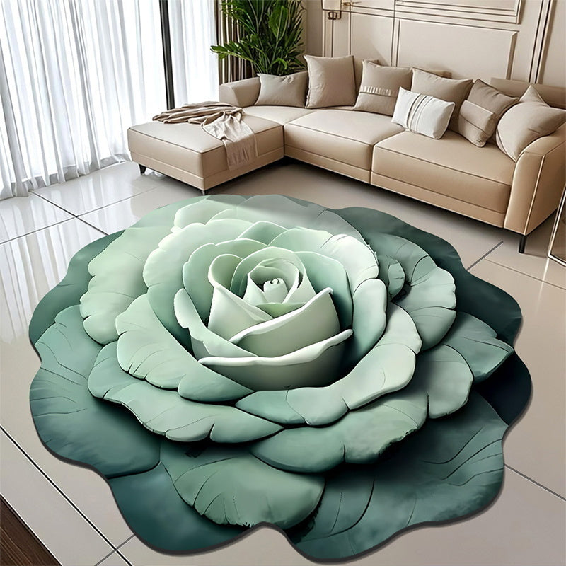 🔥2025 Neues Produkt 🌸 Floral Plüsch &amp; Kieselgur Bodenmatte