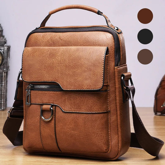 Portable shoulder bag for men