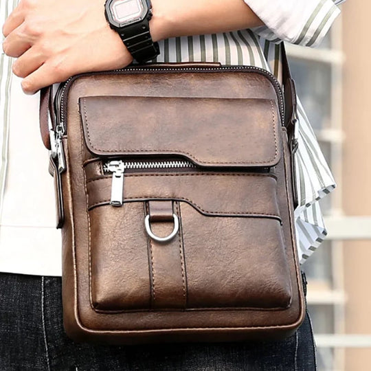 Portable shoulder bag for men