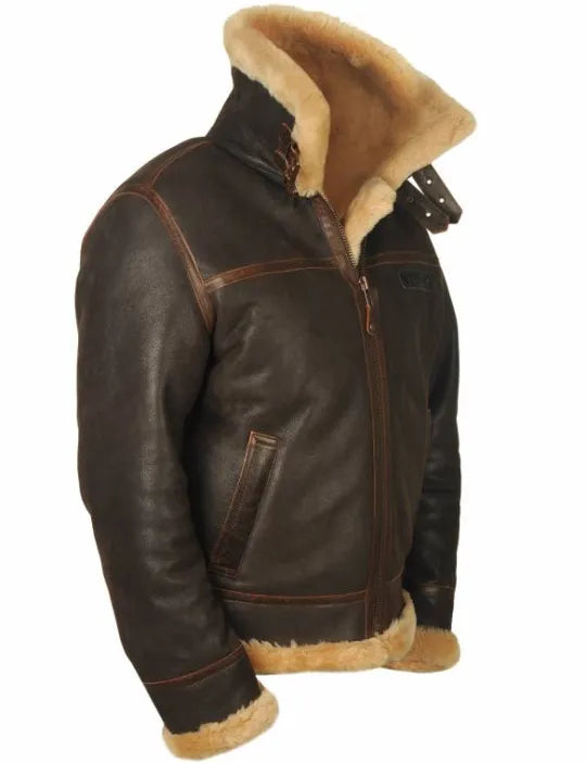 Fliegerjacke, schwere Ausführung🔥Kostenloser Versand