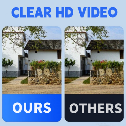 🔥Drahtlose Kamera mit Nachtsicht – Rund um die Uhr intelligente Sicherheit für Ihr Zuhause