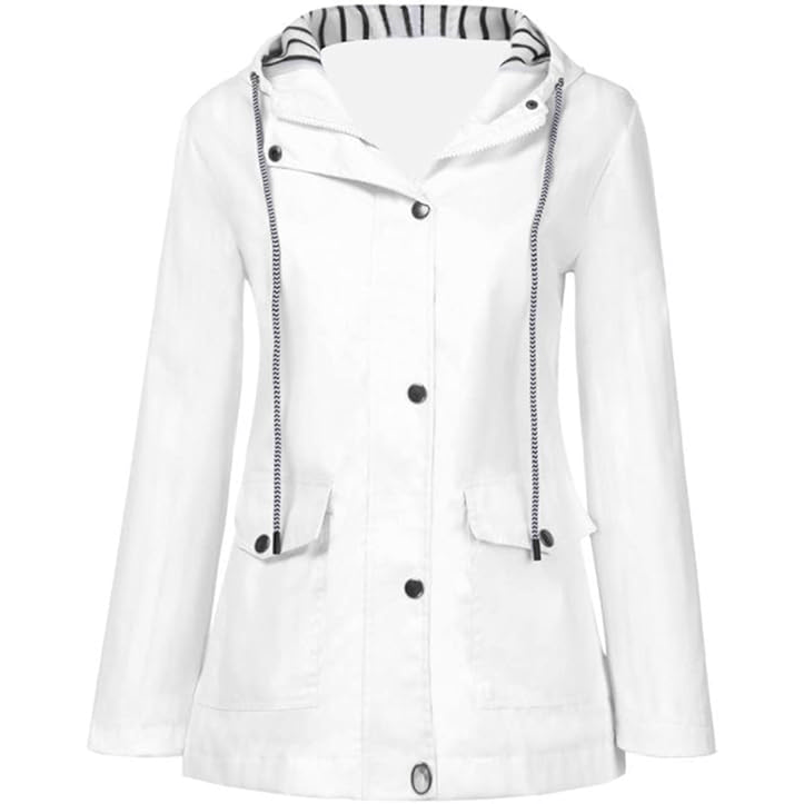 ⏳LAST DAY SALE 60% OFF !!📢🌧️💧Ultimate Plaid Waterproof Jacket for Women🍃Unleash Style and Durability in Any Storm!