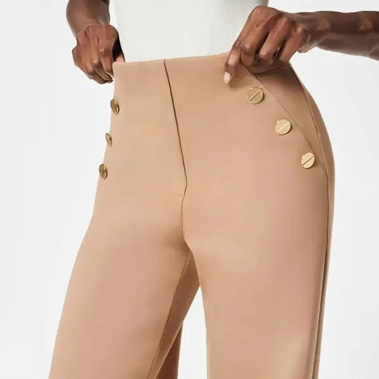 ✨ High-Waist Wide Leg Pants – Figure-Flattering, 3 Adjustable Lengths &amp; Super Stretch 🏃‍♀️