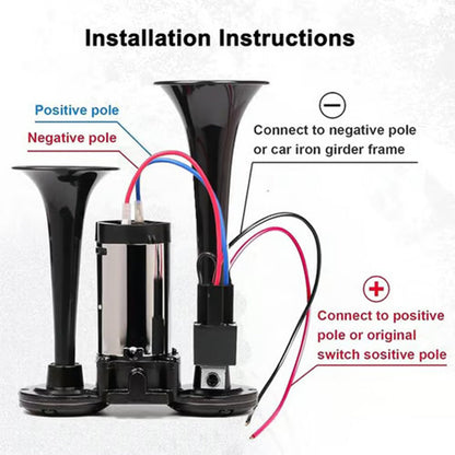 📢🚨 50% Rabatt! Auto-Luftlupe 150dB Militärqualität ⏰  Maximale Sicherheit & universell – Für jedes Fahrzeug! 🚗💥