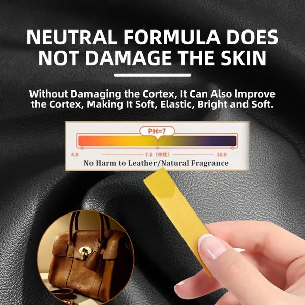 🛠️ Leather Repair Cream with Free Brushes ✨ Restore Scratches, Cracks &amp; Faded Leather Easily at Home