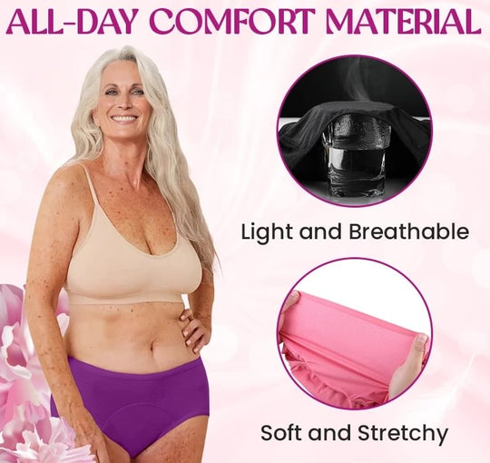 🎉 2026 Best Seller – 50% OFF! ⏳ High-Waist Leakproof Panties – Stay Dry, Stay Confident 💝