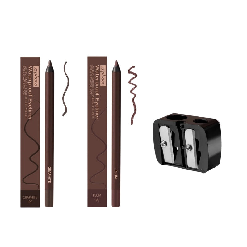 👁️ KAUFE 1, ERHALTE 1 GRATIS! 💜 Wasserfester &amp; Langanhaltender Gel-Eyeliner – Wischfest, Präzise Linien &amp; Intensive Farbe ✨