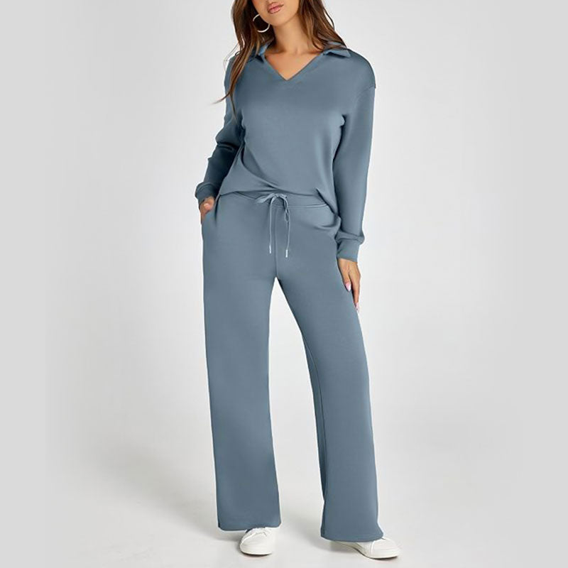 👚50% RABATT! 🧥 Damen 2-teiliges Sweatshirtset – Bequemer Stoff, Lässiger Style &amp; Perfekt für Alltag und Freizeit 🛍️