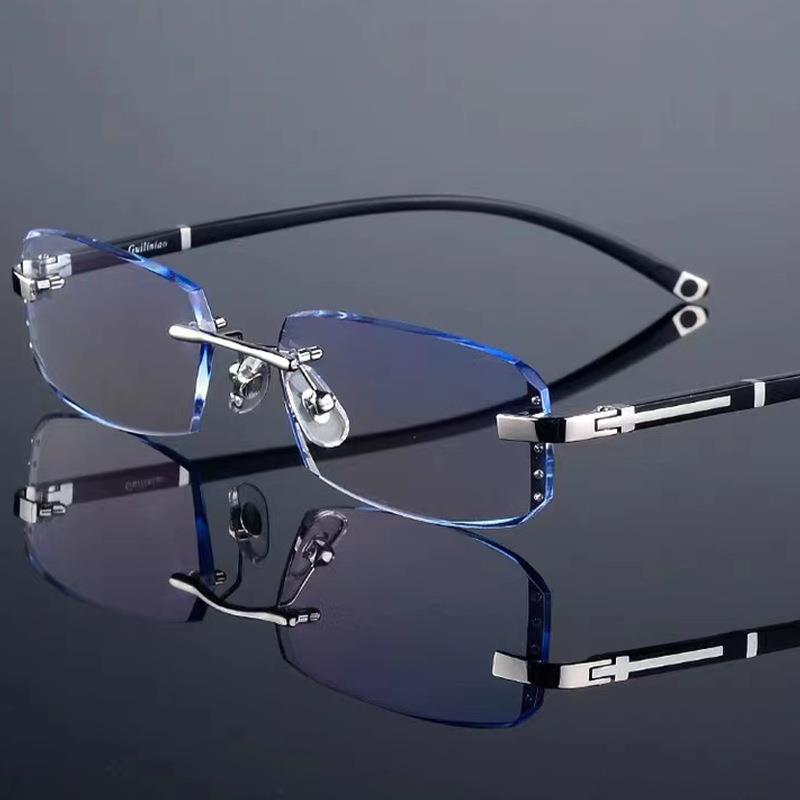 🔥Gloiní léitheoireachta dé-úsáide nua ard-neart saifír frithghorm ✨